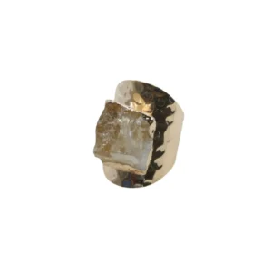 Stunning Cocktail Ring with Citrine Stone
