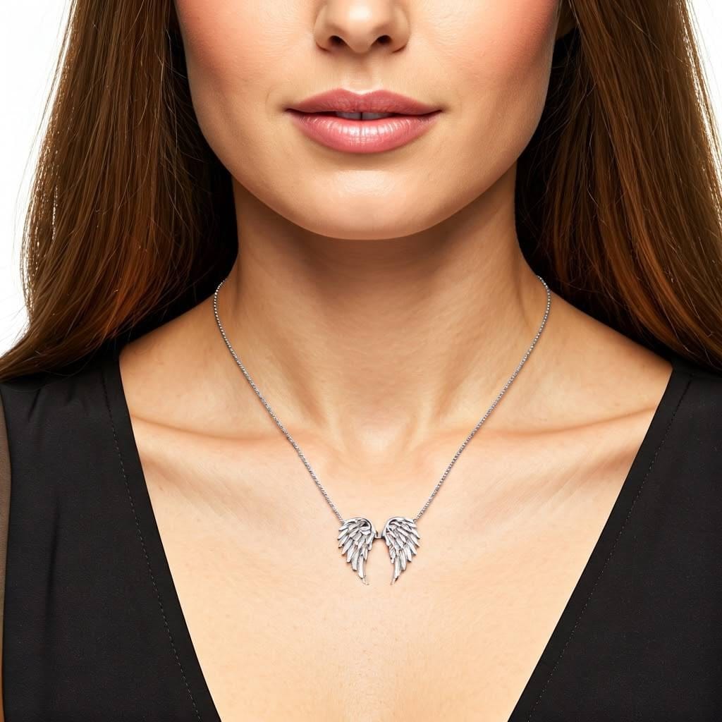 Swarovski Angel Wing Necklace